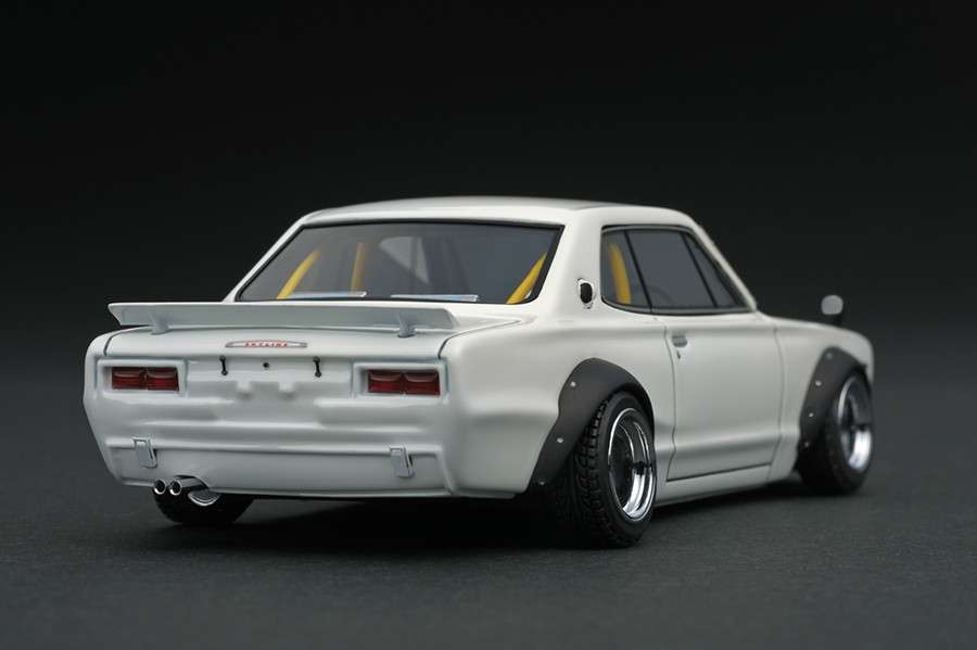 IG0714 1/43 LB-WORKS Hakosuka 2Dr White | LINE UP | ignition model