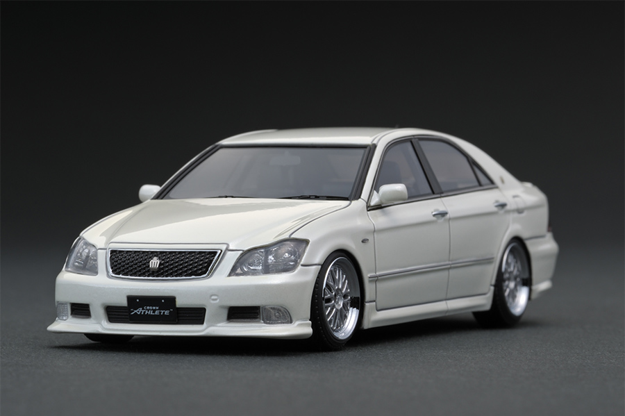 IG1499 1/43 Toyota Crown (GRS180) 3.5 Athlete Pearl White | LINE