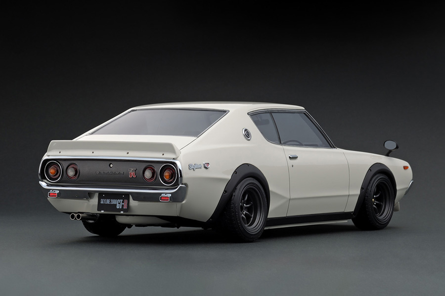 IG1804 1/12 Nissan Skyline 2000 GT-R (KPGC110) White | LINE UP