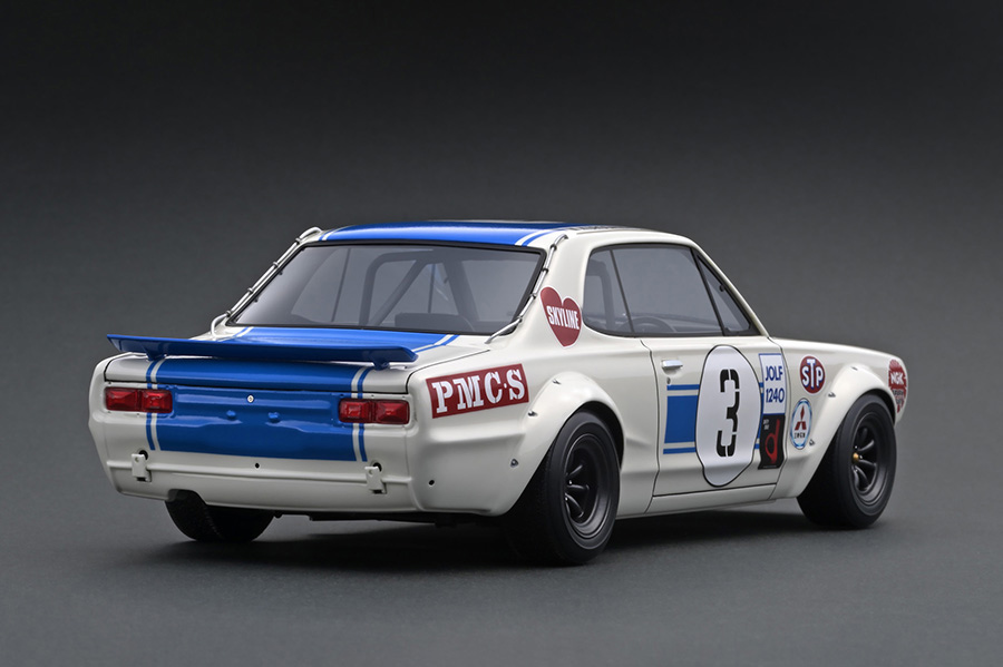 IG2018 1/18 Nissan Skyline 2000 GT-R (KPGC10) (#3) 1971 Fuji