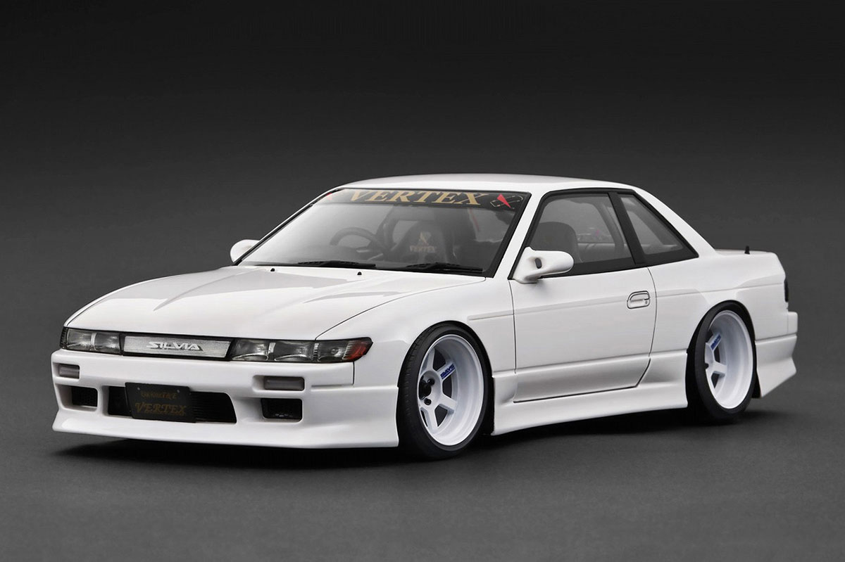 IG3585 1/18 VERTEX S13 Silvia White | LINE UP | [公式] ignition