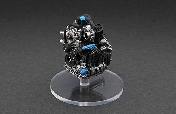 IG3174 1/18 Mazda RX-8 (SE3P) RE Amemiya Pearl White With Engine