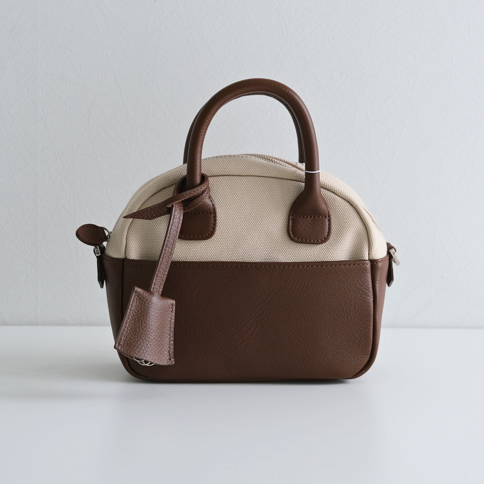 Rich I - S.DOME CANVAS & LEATHER BOSTON BAG SMALL / ボストンバッグ