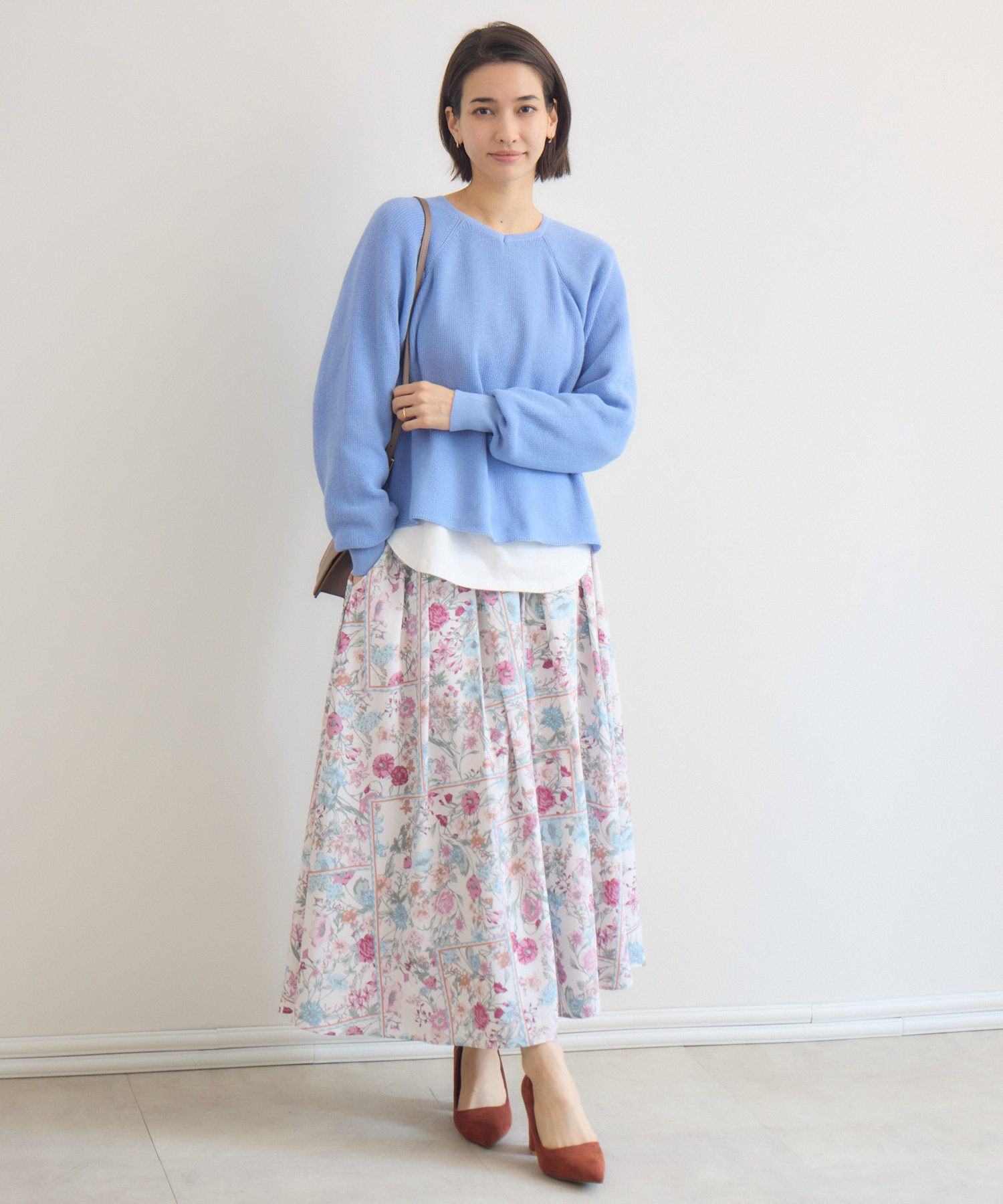 リバイバルアロマプリントスカート / KATHARINE ROSS | IKG crossing