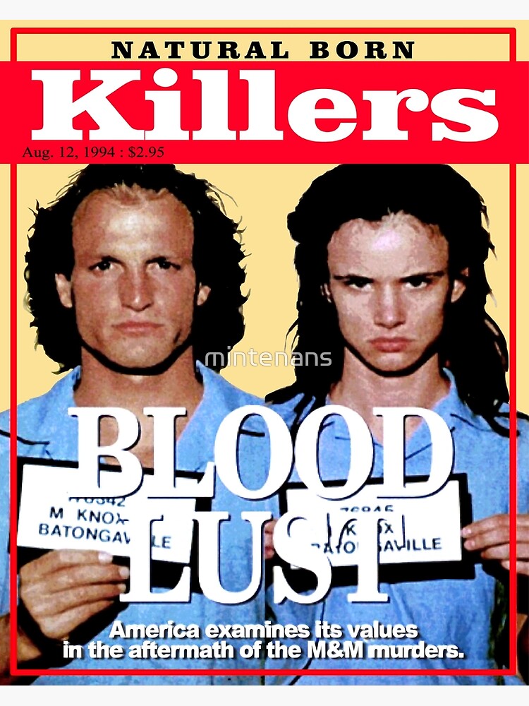 E*N様 Natural Born Killers A1ポスター タランティーノ Retro Vintage