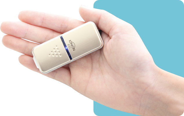 イオニオン IONION【公式】携帯型マイナスイオン発生器