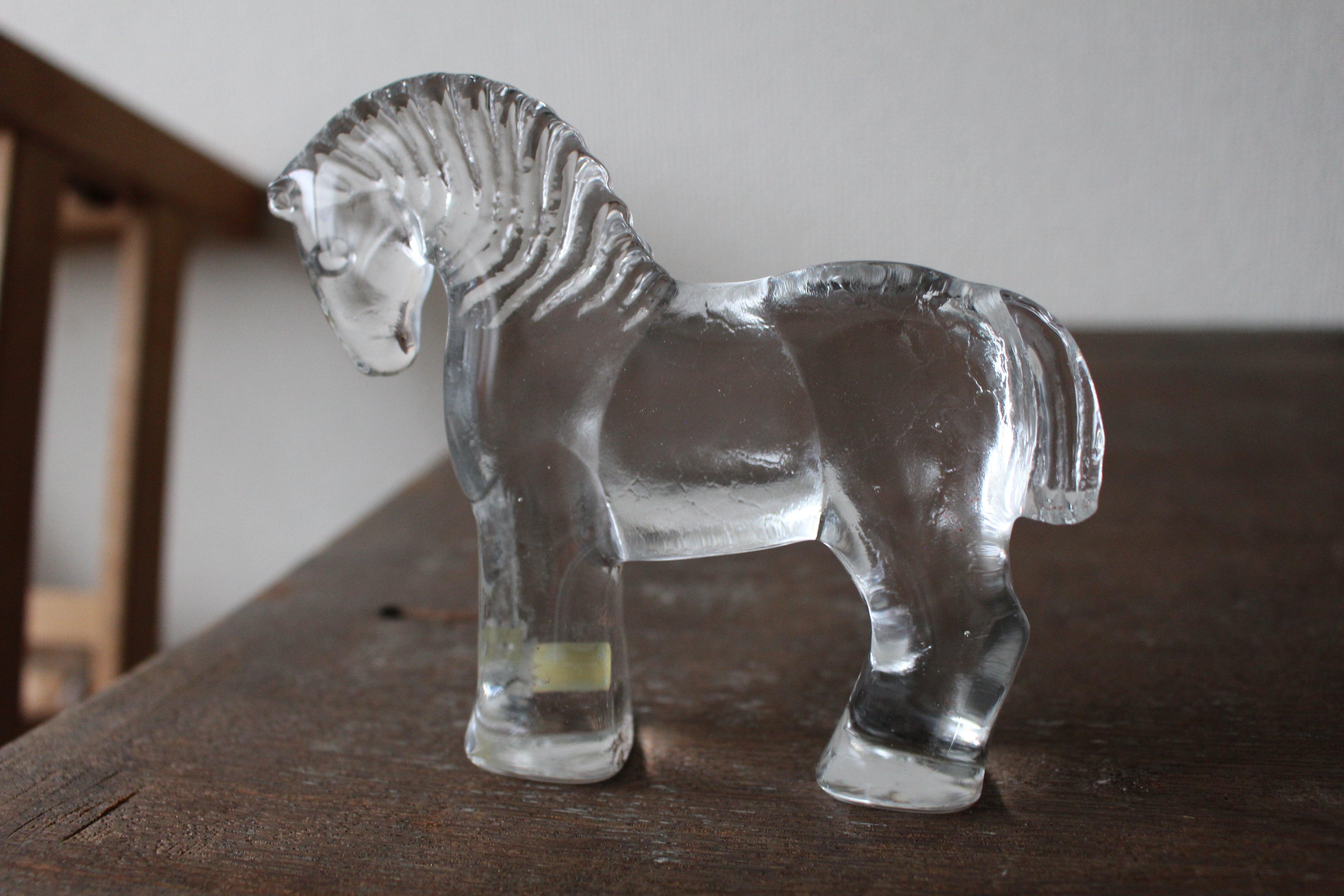 Kosta Boda (コスタボダ) / Zoo / 馬 ガラスオブジェ（箱付き） – Imaya
