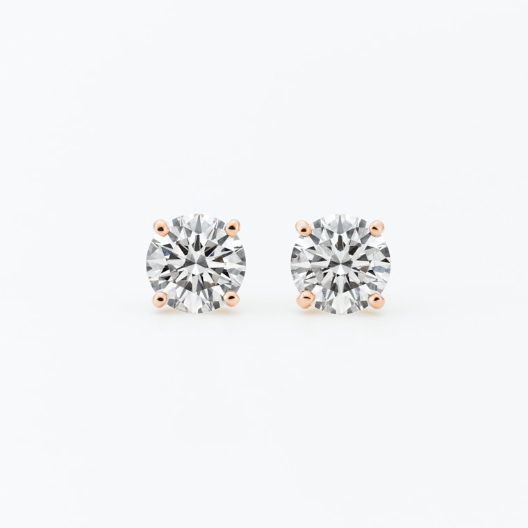 S001 ラボグロウンダイヤモンド/ピアス/1.00ct(プラチナ): SHINCA