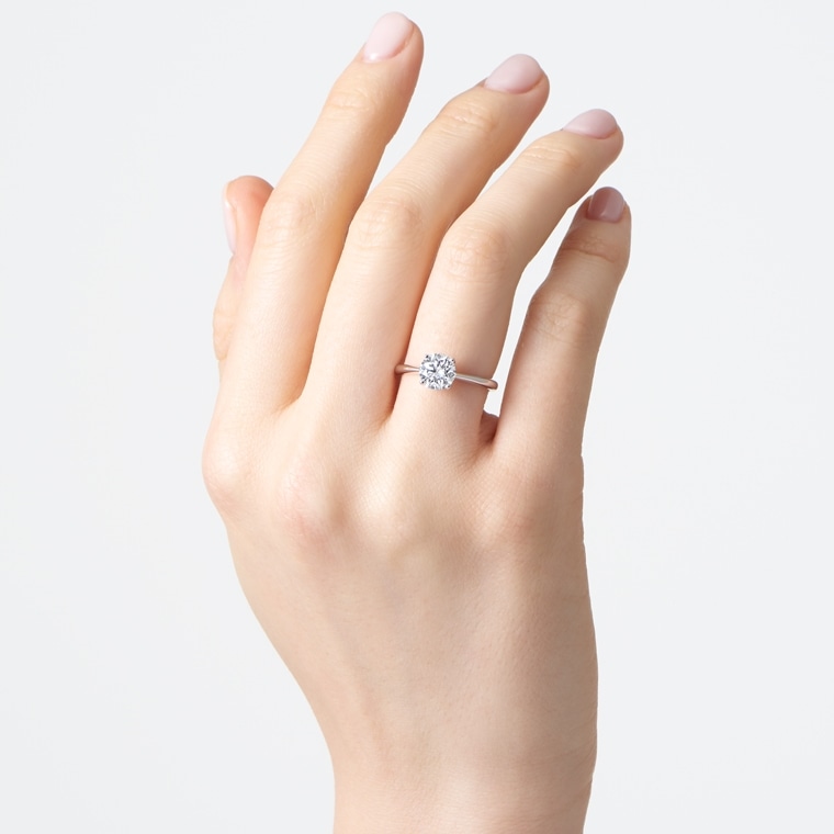 S001 ラボグロウンダイヤモンド/リング/1.00ct(プラチナ): SHINCA
