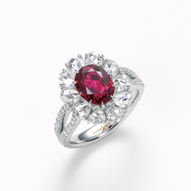 リング | Victorian Box スターカット ローズカット ダイヤモンド