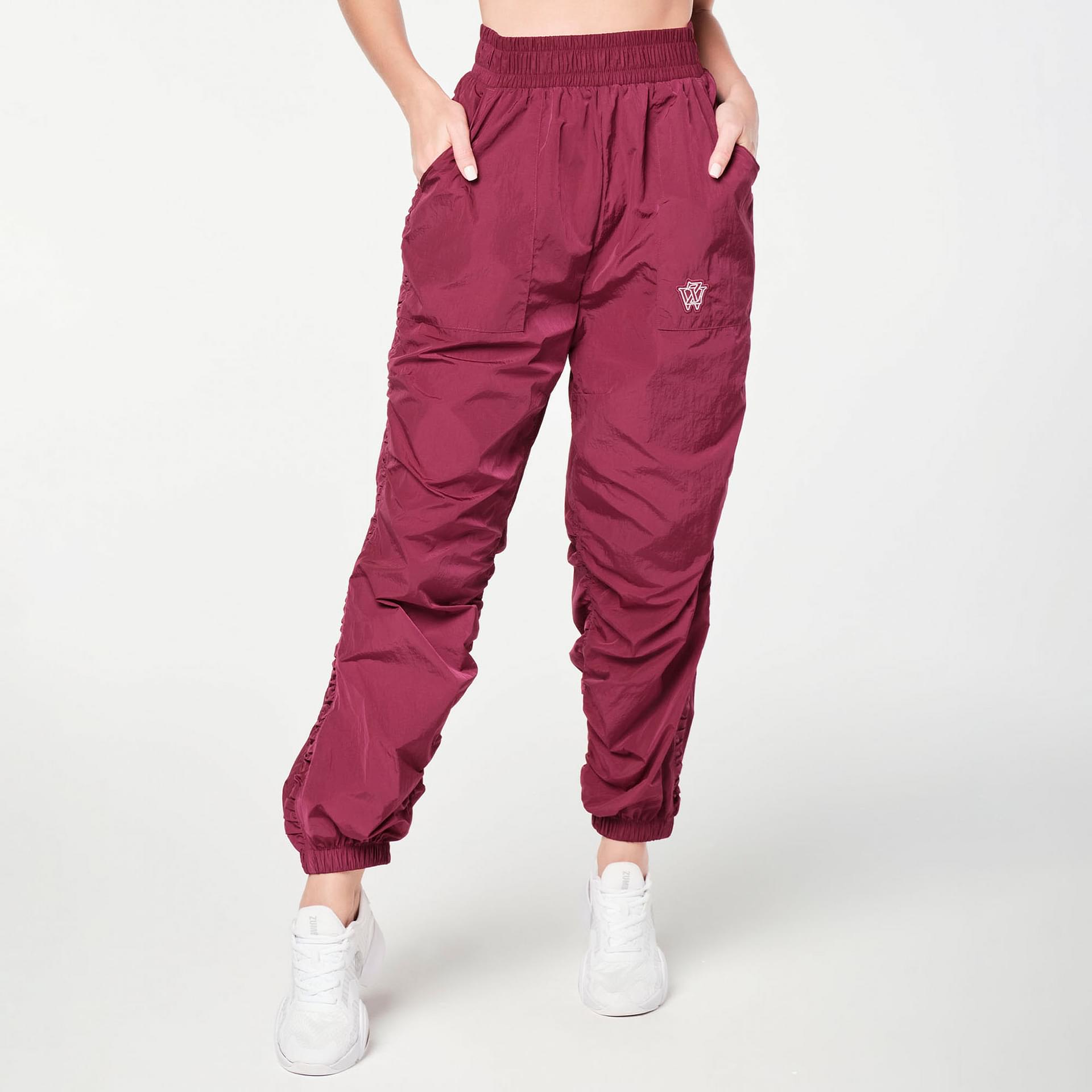 Inspire Your Movement with Women's Ruched Side Track Pants