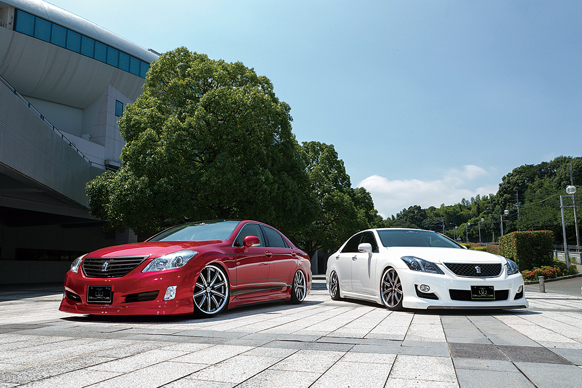 派手すぎず存在感を主張する「200系クラウン」ハーフエアロ | AUTO