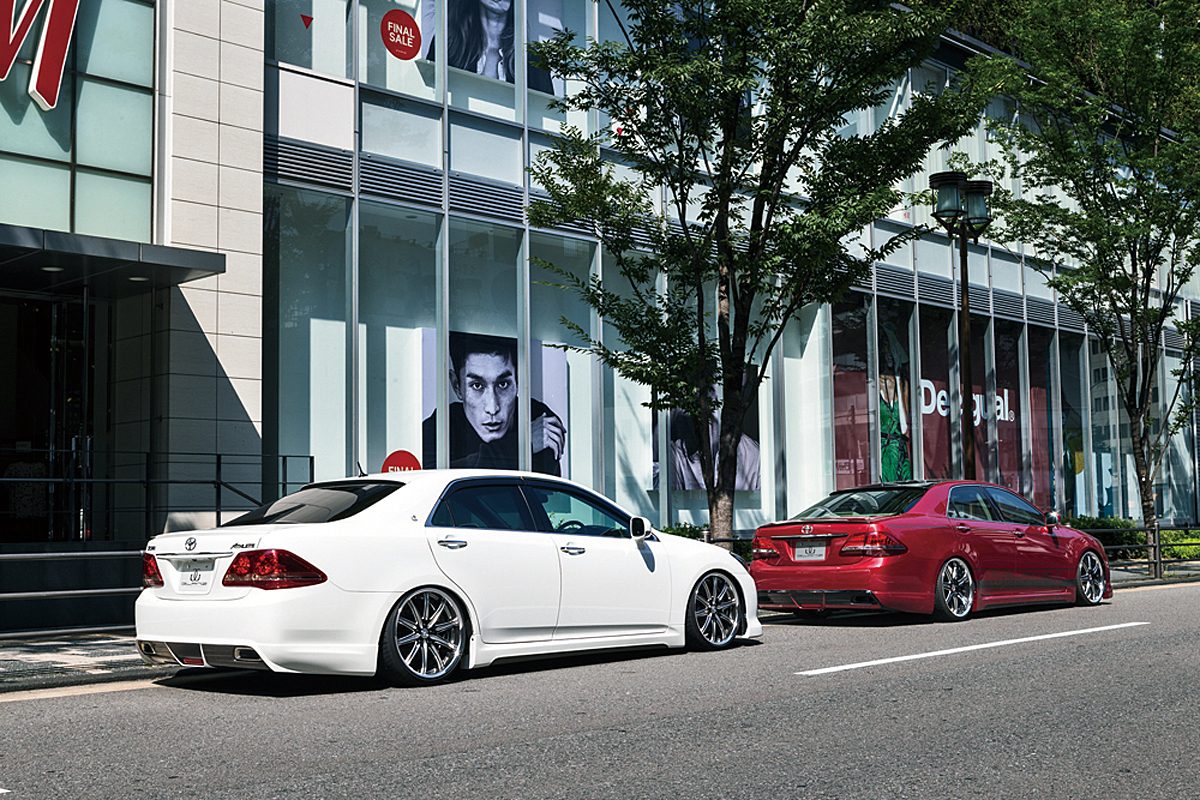 派手すぎず存在感を主張する「200系クラウン」ハーフエアロ | AUTO