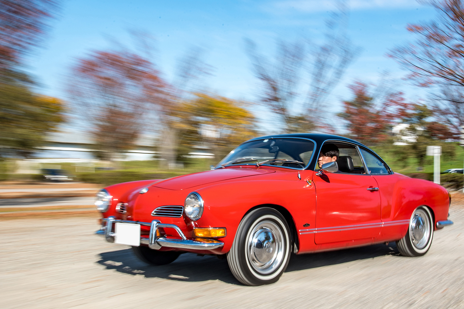 以前所有してました、最終1974年カルマンギアのウインカーレンズ左右