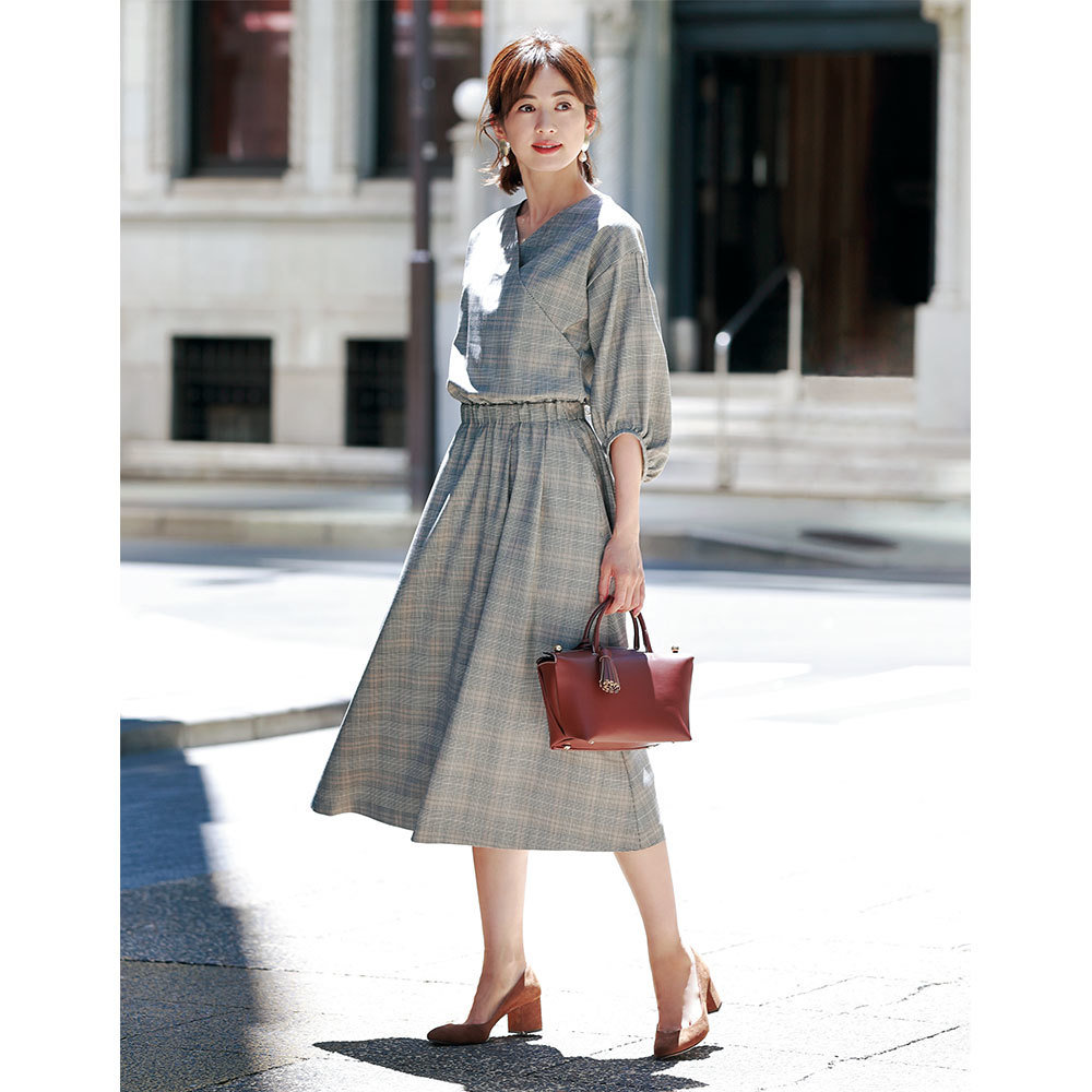 アラフォーが美しくおしゃれに働くために。M7daysの新作ワンピース