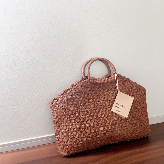 夏支度】かごバッグ買いました！【MAISON N.H PARIS 】 | Marisol