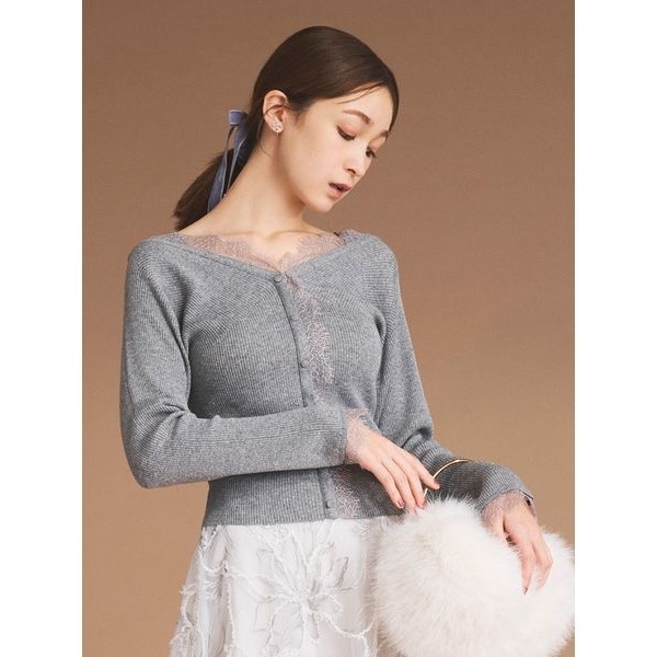 レーストリムニットプルオーバー | セルフォード(CELFORD) | マルイ