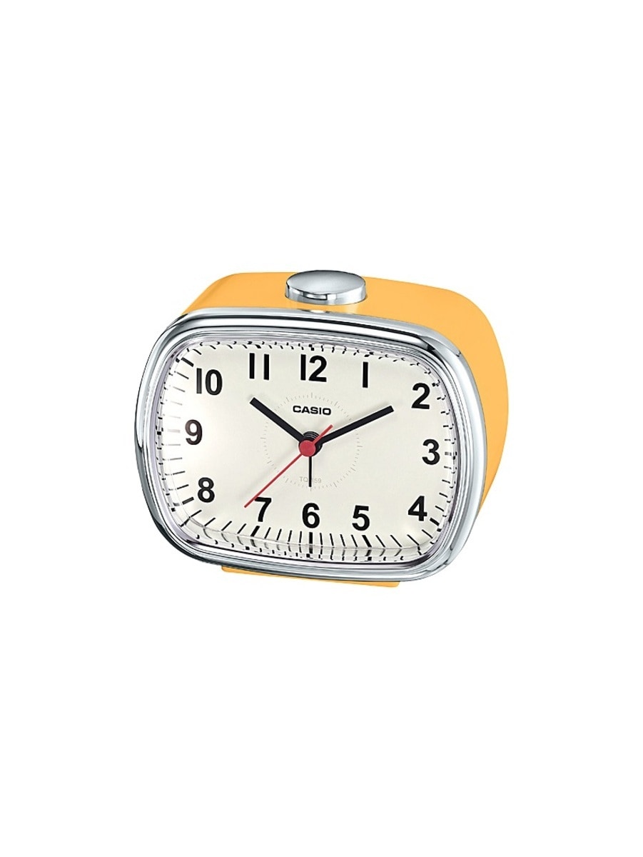 カシオ 目覚まし時計 アナログ レトロイエロー TQ-159-9JF | カシオ