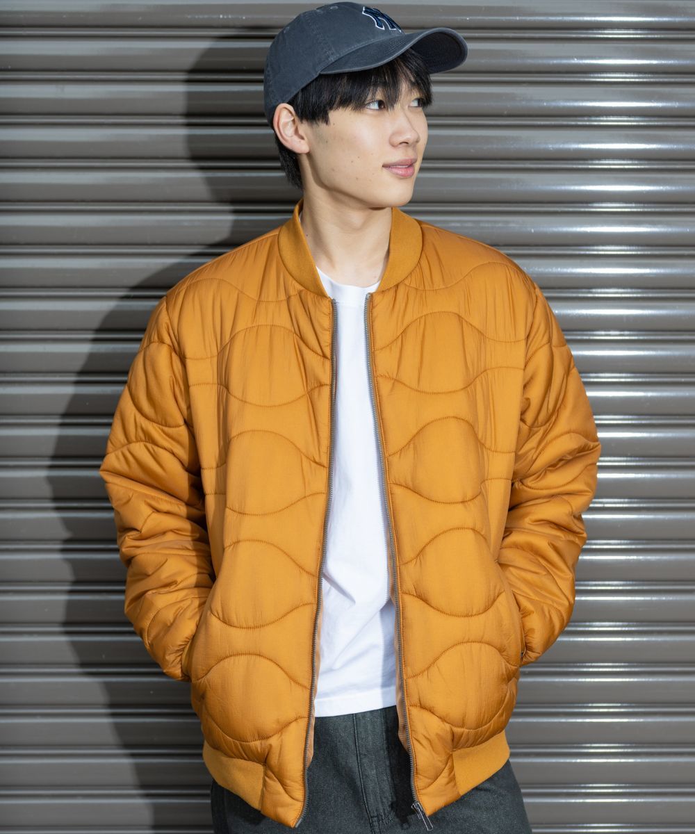 KANSAI YAMAMOTO HOMME/カンサイヤマモトオム】撥水軽量中わたブルゾン