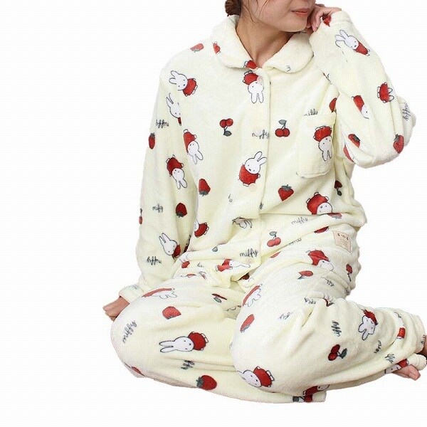 LL～6L】【Miffy】ミッフィー×フルーツ柄 プレミアムルームウェア