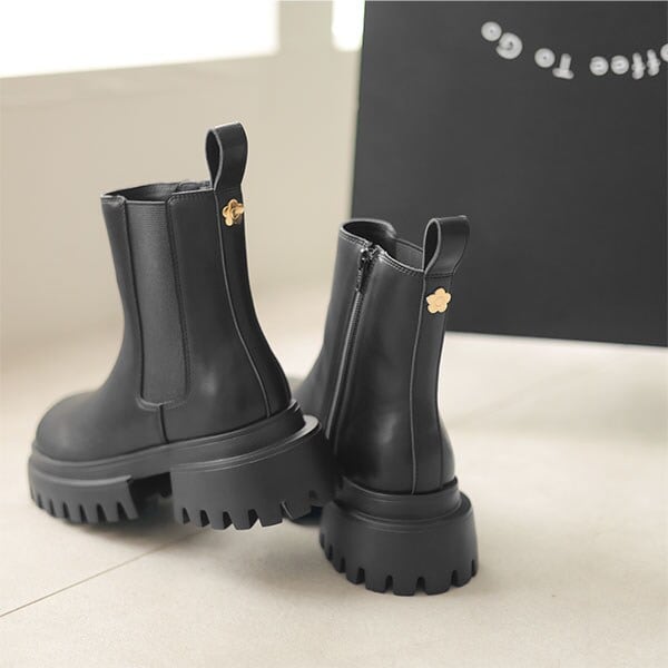 メタルデイジーサイドゴア ブーツ | マリークワント(MARY QUANT