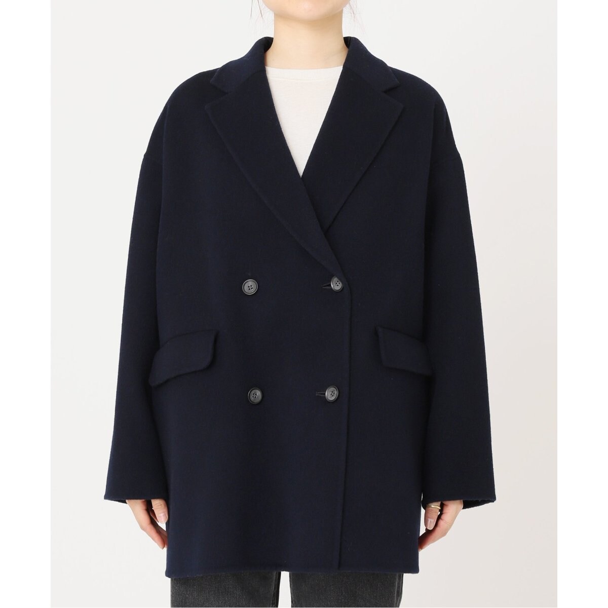 ウールナイロンリバーオーバーサイズジャケットコート | ジャーナル