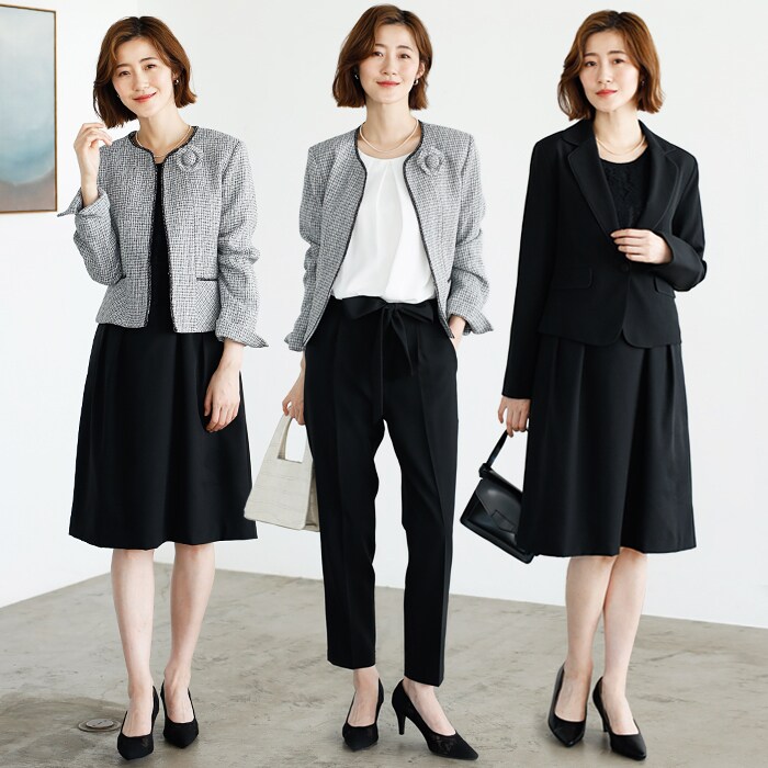 15号～23号】入学も卒業もコレ一着！着回し5点セットスーツ＜入学式