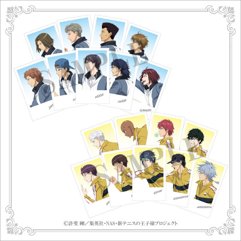 即日発送】テニスの王子様 描きおろしイラスト チェキ風カード 幸村精市 5