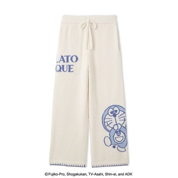 ドラえもん】【レディース】ベビモコジャガードロングパンツ