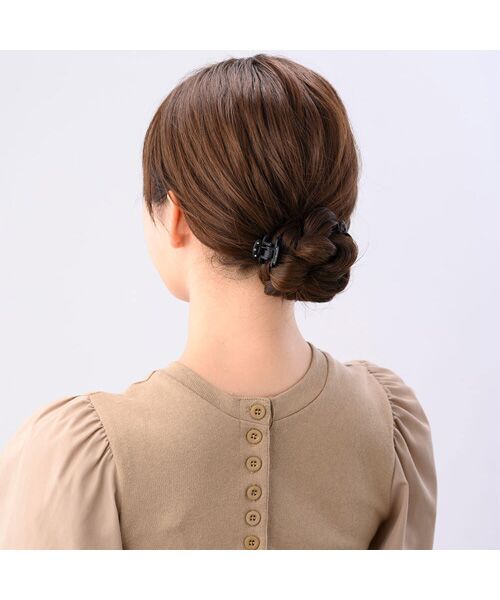 ドーム石付クリップ 2個セット （カチューシャ・カチューム・その他