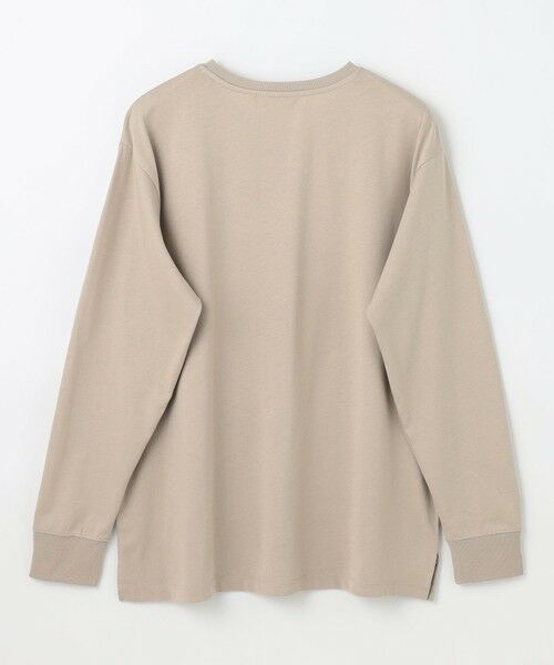 セール】 【洗濯機可】チビロゴロングスリーブTシャツ （カットソー