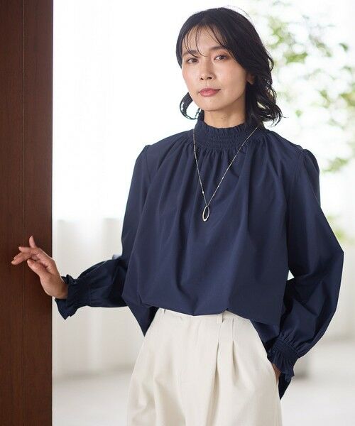 セール】 フリルネックブラウス （シャツ・ブラウス）｜ANY / エニィ