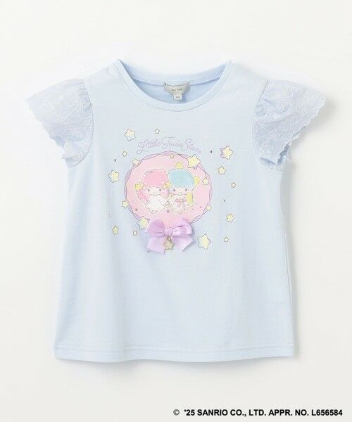 セール】 【any FAM× リトルツインスターズ 】キキ＆ララ 袖レースT