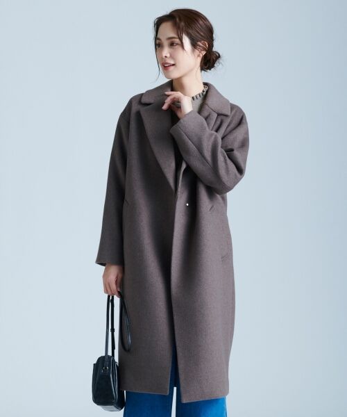 カシミヤブレンド コート （その他アウター）｜ANY / エニィ