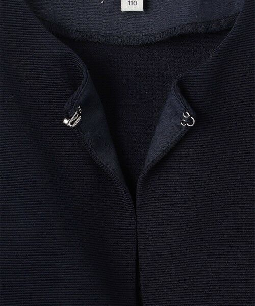 セール】 グログラン リボン ジャケット （ノーカラージャケット