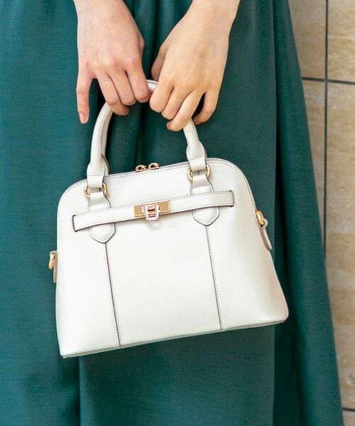 2WAY】ベルトアクセントブガッティ バッグ （ハンドバッグ）｜ANY SIS