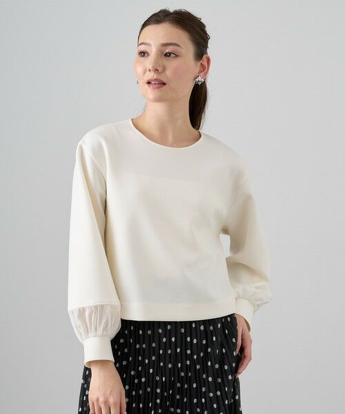 セール】 ダブルジャージー袖シアープルオーバー （カットソー