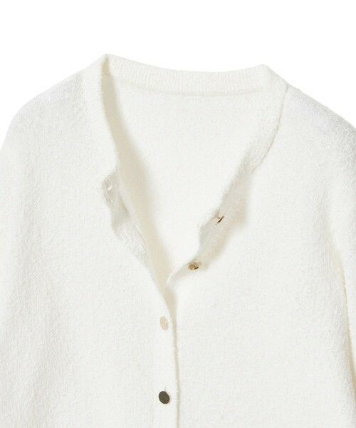 セール】 ネップスムースクルーネックカーディガン （カーディガン