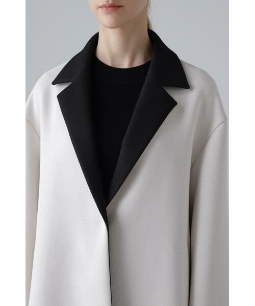 セール】 ◇バイカラーアムンゼンコート （アウター）｜ADORE