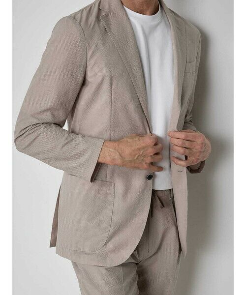 TEC.3 Dot Air Seersucker Jacket （テーラードジャケット