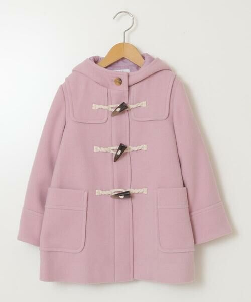 140-150]【選べる5色展開】ライトフェイクウールダッフルコート