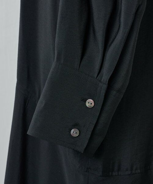 セール】 カラーレスシャツワンピース （ロング・マキシ丈ワンピース