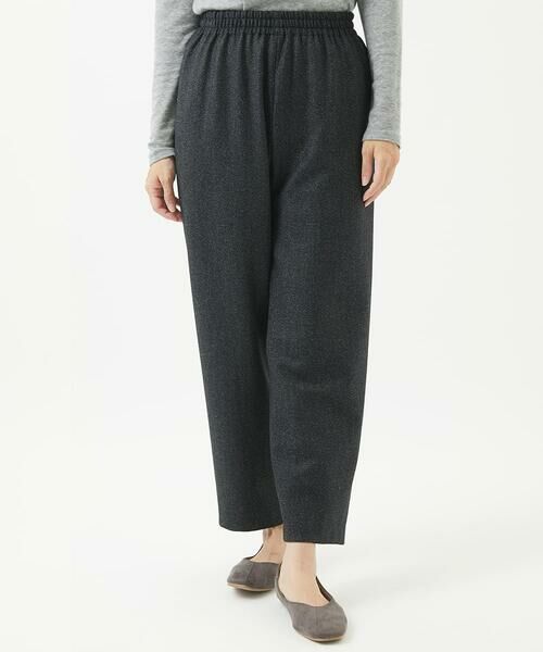 セール】 [日本製]ウール混ストレッチツイードパンツ （その他パンツ
