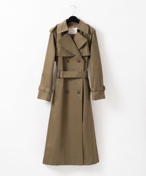 セール】 バックプリーツトレンチコート （トレンチコート）｜GRACE