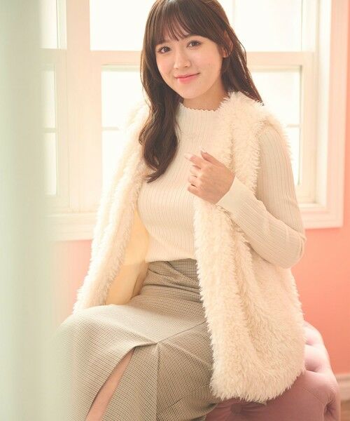 セール】 プードルファーベスト （ベスト）｜Feroux / フェルゥ