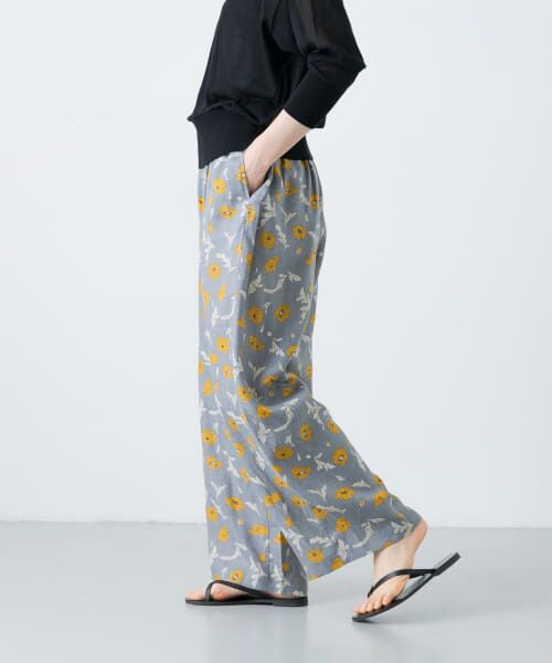 リネンプリントイージーパンツ （その他パンツ）｜＊＊かぐれ / かぐれ