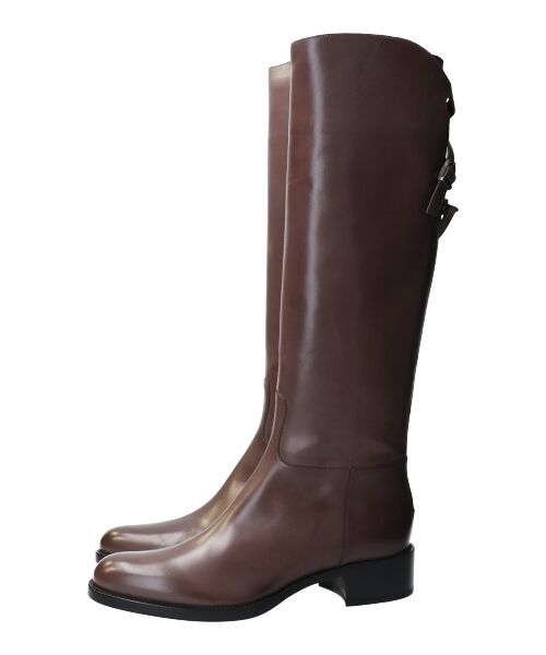 SARTORE】クロスストラップバックジップロングブーツ （ブーツ（ロング