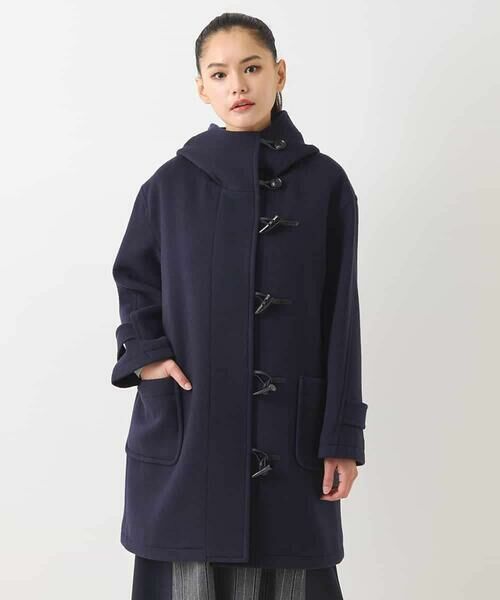 セール】 【大きいサイズ】ミドル丈ダッフルコート （ダッフルコート