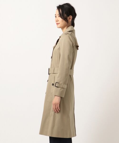 撥水加工】70/2ギャバベンタイル トレンチコート （トレンチコート