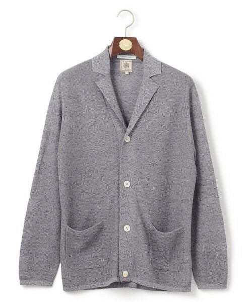 セール】 【HYBRID LINEN】ニットジャケット （カーディガン・ボレロ
